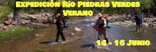 Expedición Río Piedras Verdes Inversa / Verano / 14-16 junio de 2024