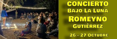 Concierto Bajo la Luna con ROMEYNO GUTIERREZ / 26 - 27 Octubre de 2024