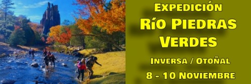 Expedición Río Piedras Verdes Inversa / Otoñal / 8 - 10 de noviembre de 2024